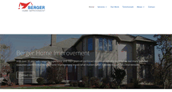 Desktop Screenshot of bergerhomeimprovement.com